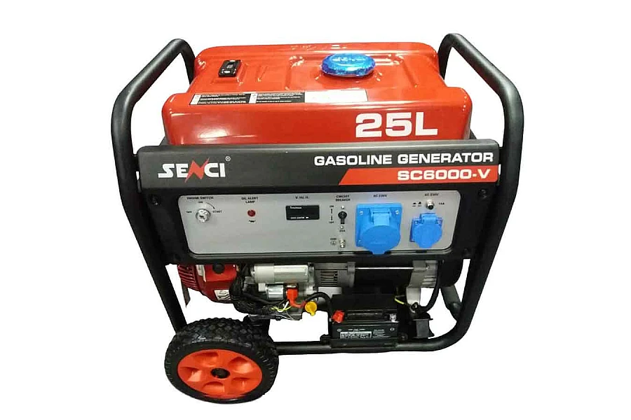 Бензиновий генератор Senci SC6000-V