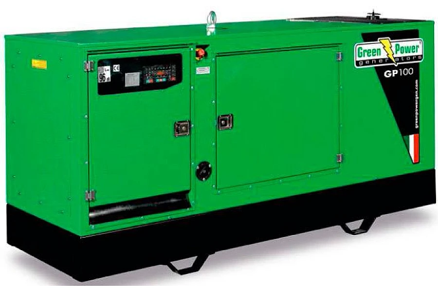 Дизельный генератор GREEN POWER GP165I-N в кожухе