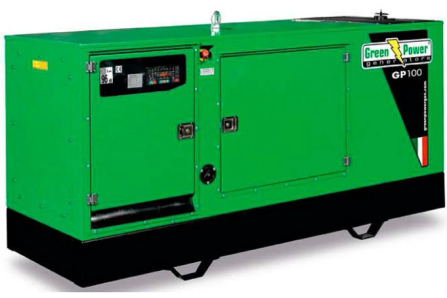 Дизельный генератор GREEN POWER GP176I-N в кожухе