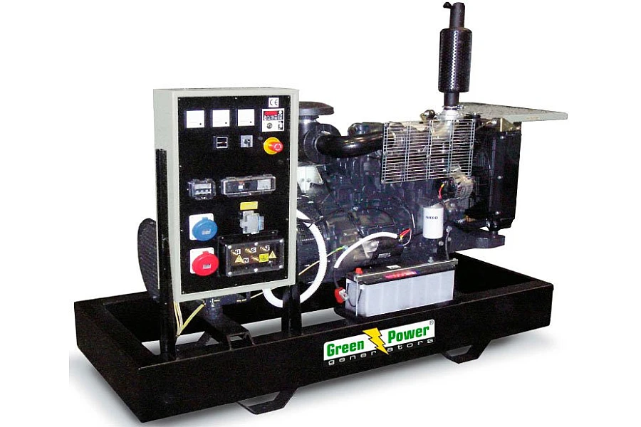 Електрогенератор дизельний GREEN POWER GP220I-N відкритого типу