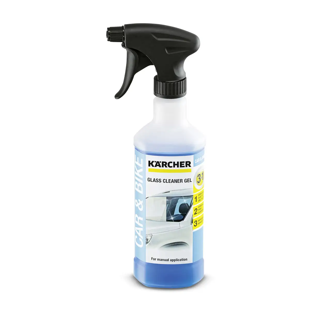 KARCHER Гель для очищення скла 3 в 1, 0.5 л (6.295-762.0)
