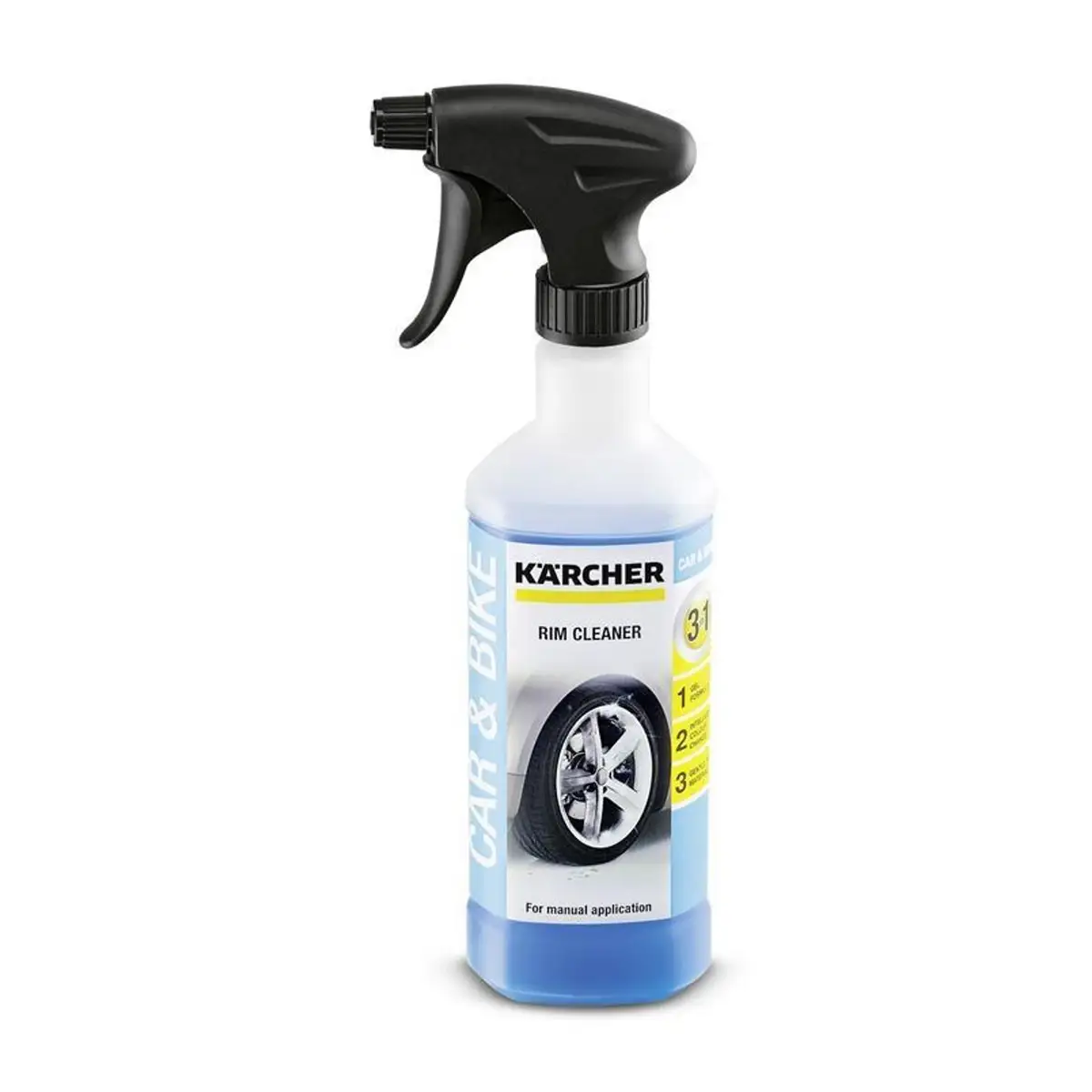 KARCHER Засіб для очищення колісних дисків 3 в 1, 0.5 л