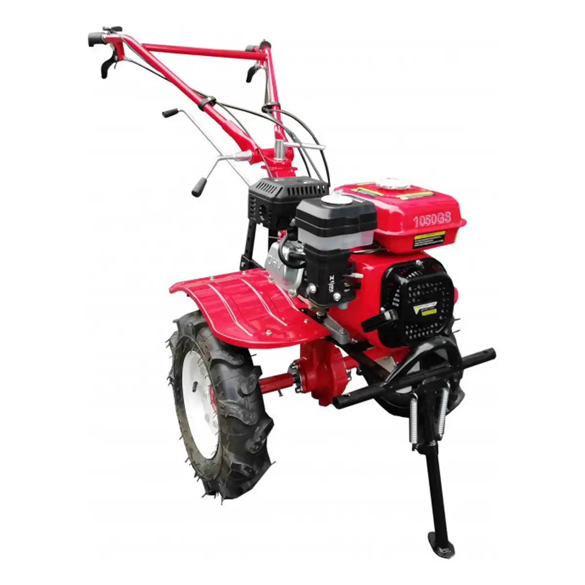 Мотоблок бензиновий Forte 1050GS, колеса 8 ", 7 к.с. (червоний)