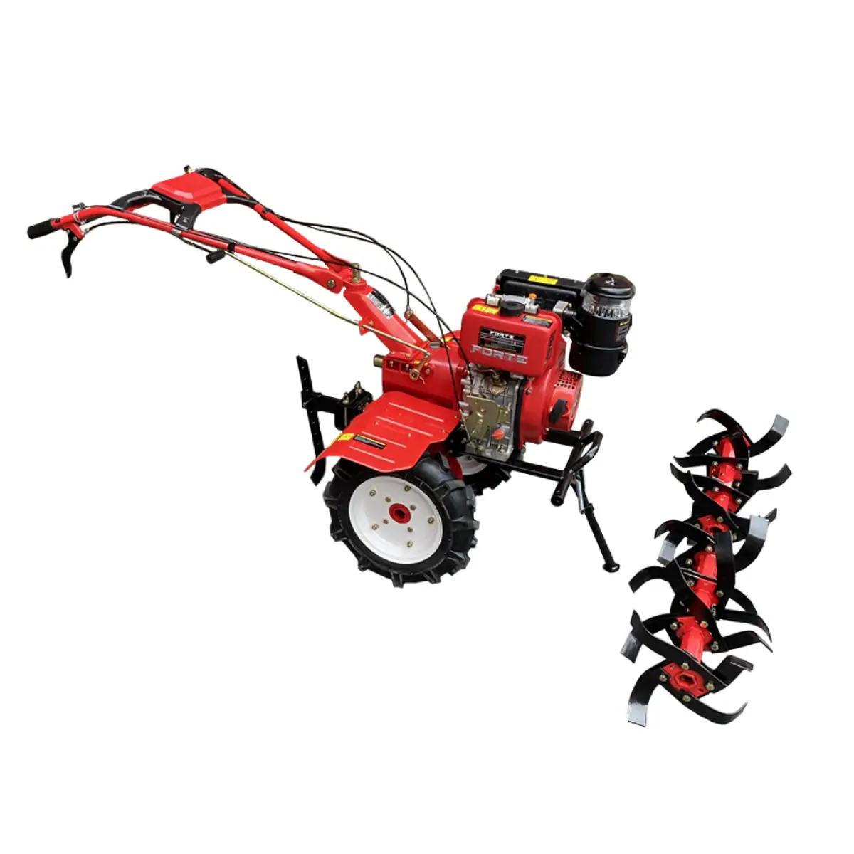 Мотоблок дизельний Forte 1050 NEW колесо 10"