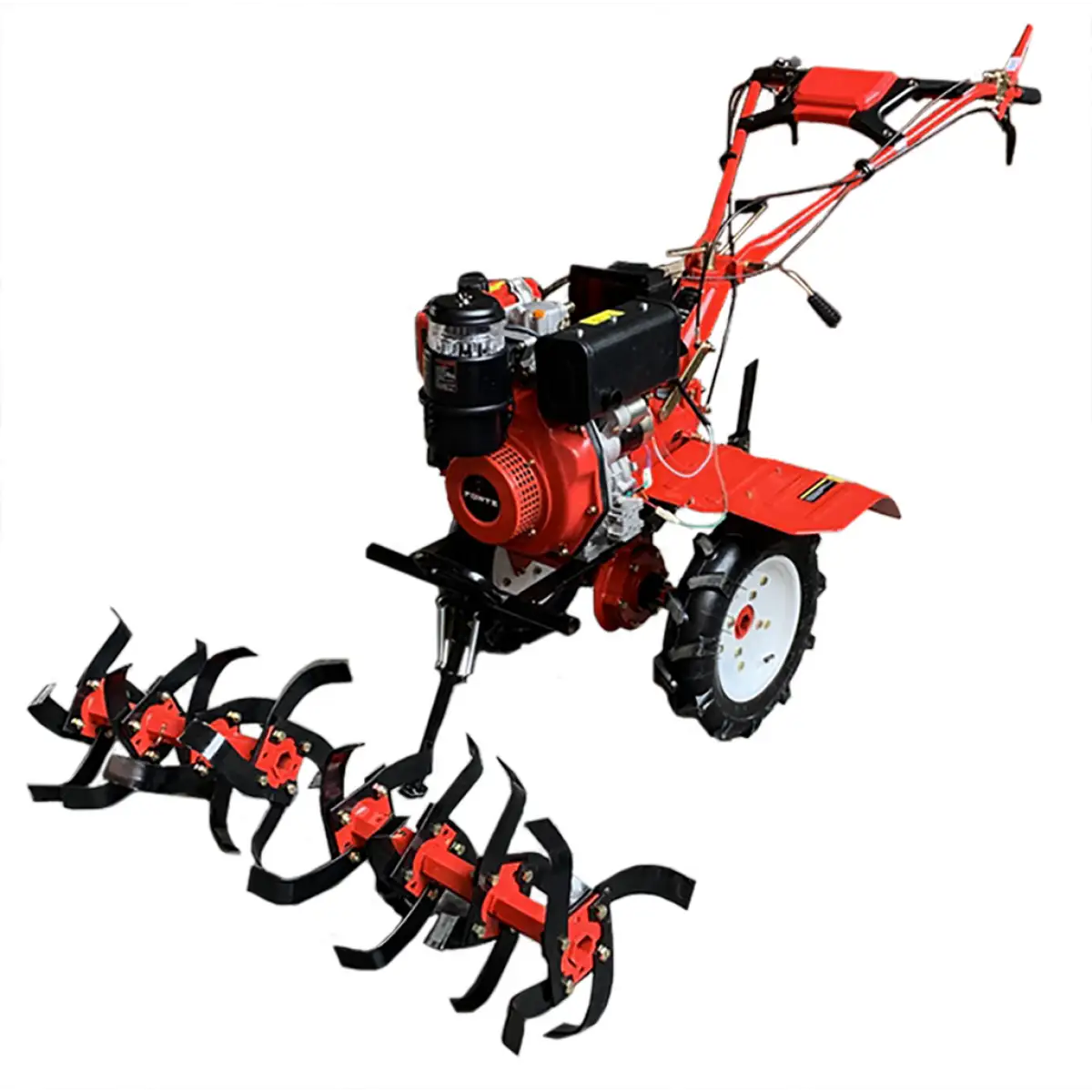 Мотоблок дизельний Forte 1050E NEW колесо 10"