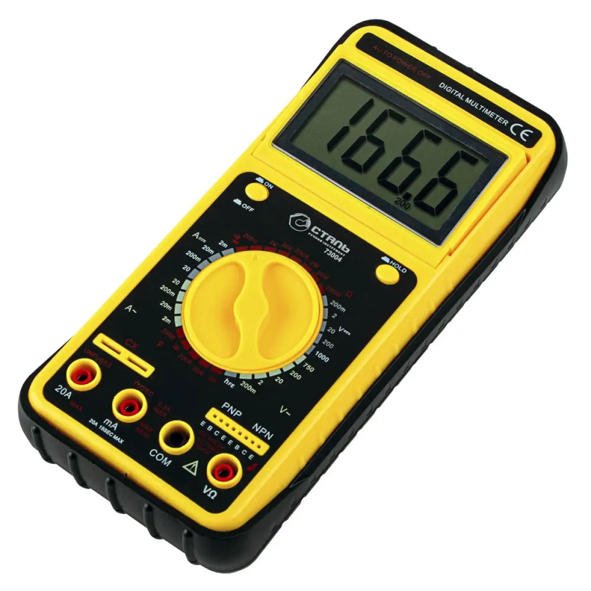 Мультиметр 73004 цифровий універсальний Profi Сталь