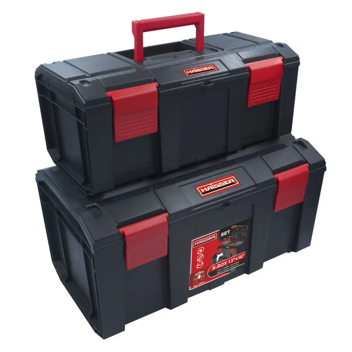 Набір ящиків для інструментів 3 в 1 R-BOX Haisser 90115