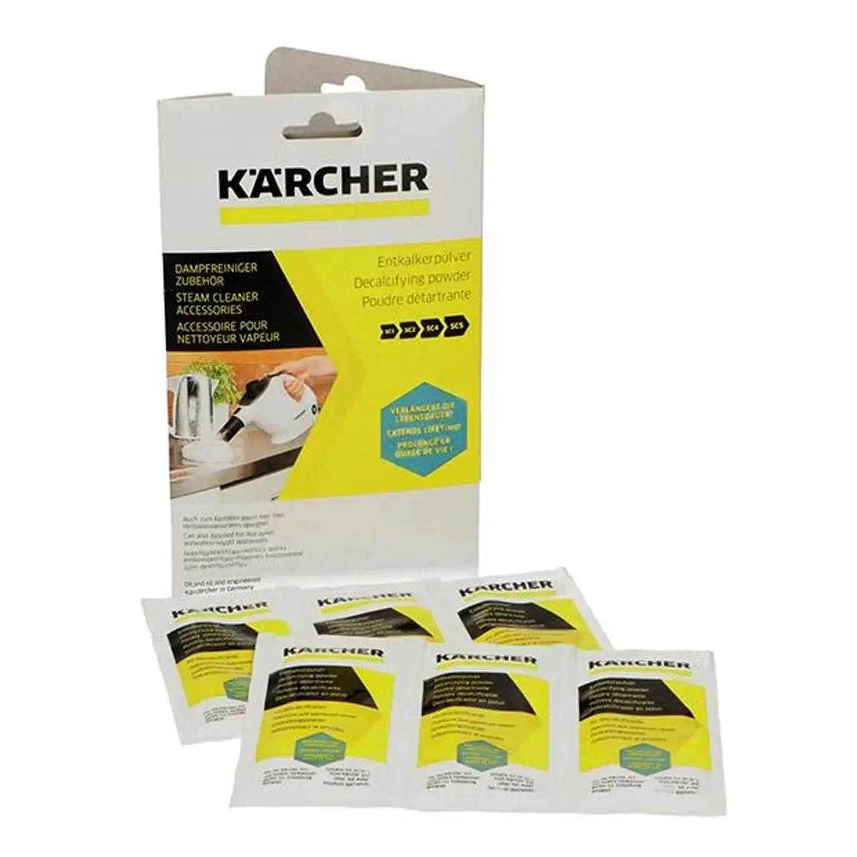 Порошковий антинакипін RM 511 (6 x 17 г) Karcher (6.295-987.0)