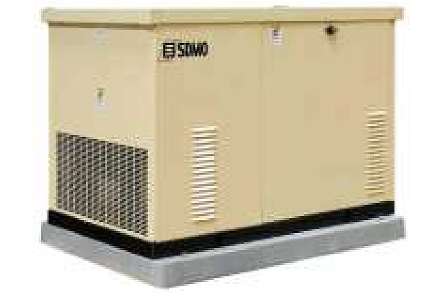 Газовий електрогенератор SDMO RES 12 TEC у кожусі