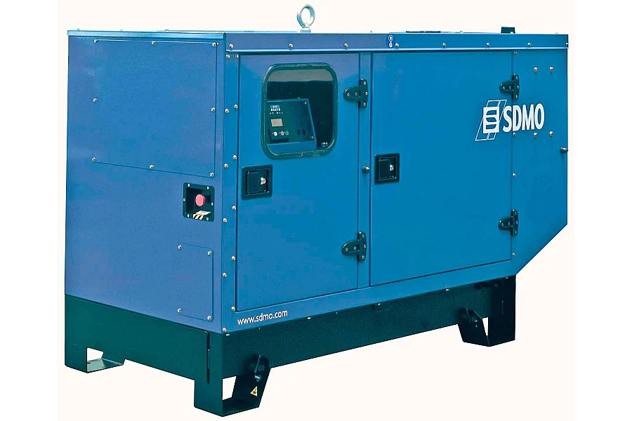 Дизельний генератор 25 кВт SDMO T33K у кожусі