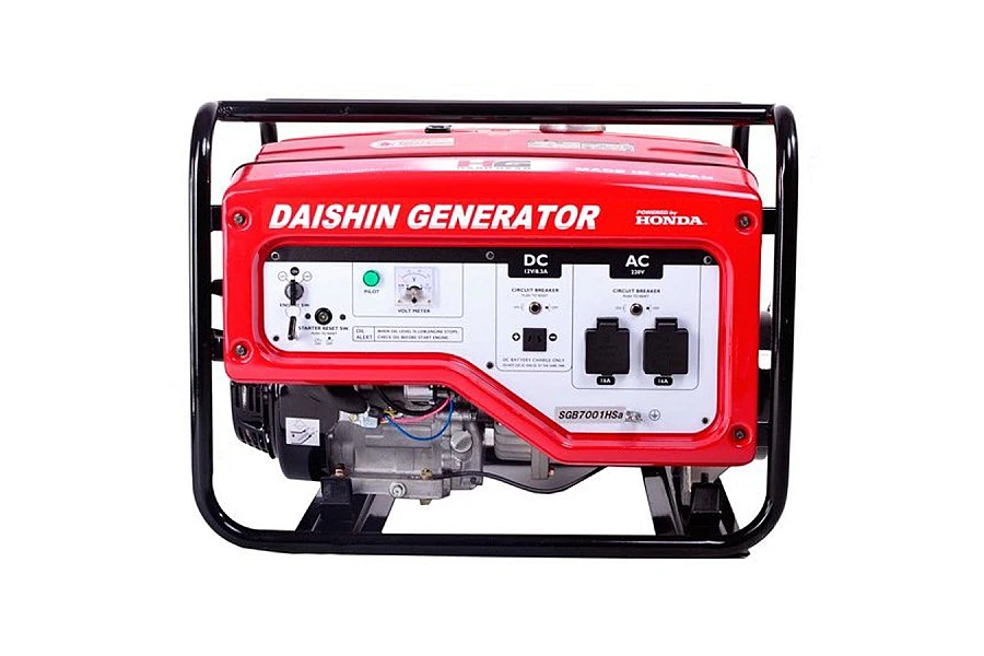 Бензиновий генератор Daishin SGB7001HSA