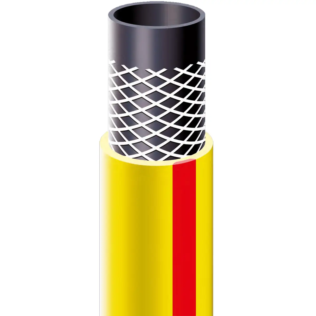 Шланг садовий Радуга RAINBOW - 1/2" 20 м Forte