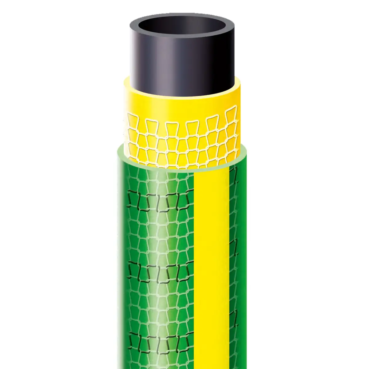 Шланг садовий Уран URANUS - 1/2", 50 м Forte