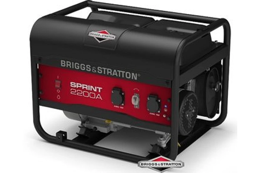 Бензогенератор 1,7 кВтBriggs&Stratton Sprint 2200A відкритого типу