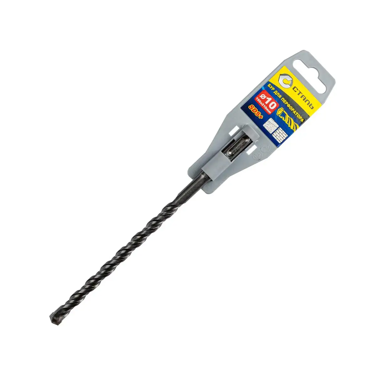 Свердло Сталь SDS-plus, 10х210 мм