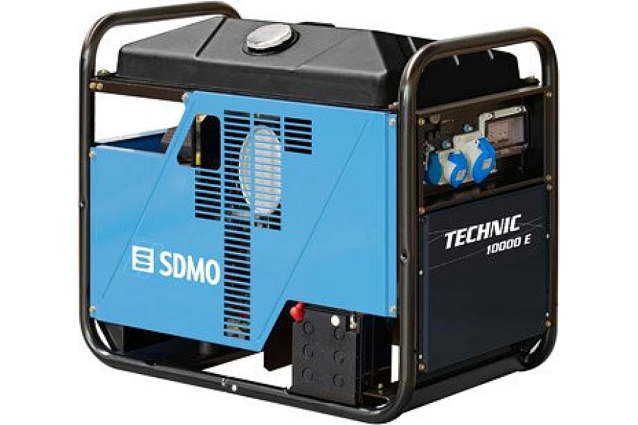 Бензиновий генератор 10 кВт SDMO TECHNIC 10000 E відкритого типу