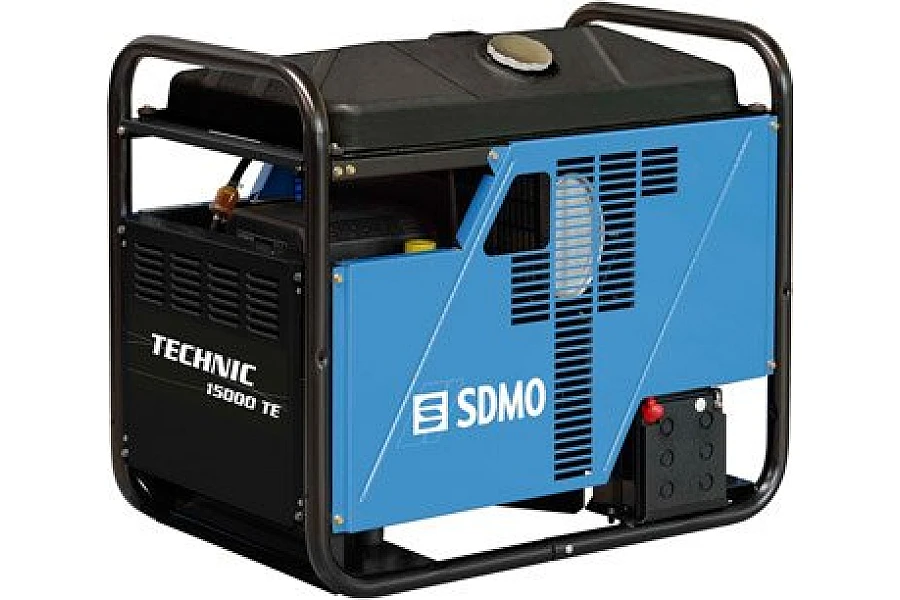 Генератор бензиновий 11 кВт SDMO TECHNIC 15000 TE відкритого типу