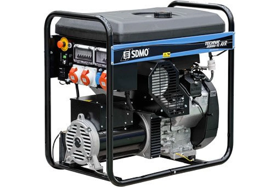 Електростанція бензинова 15 кВт SDMO TECHNIC 20000 TE AVR C відкритого типу