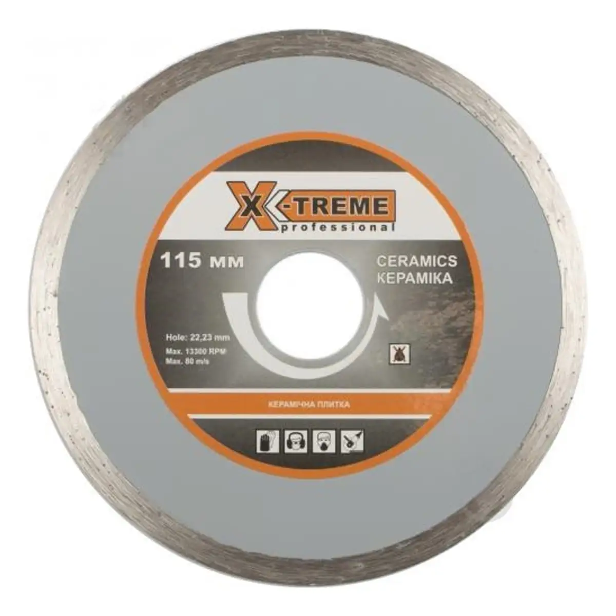 X-TREME 180x5x25.4мм Круг алмазний по плитці